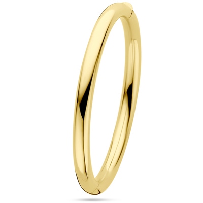 bangle scharnier ronde buis 60 x 60 mm 14K geelgoud