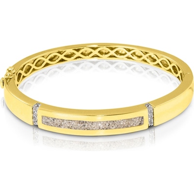 See You BL 011 14k gouden armband as met zirkonia en hars