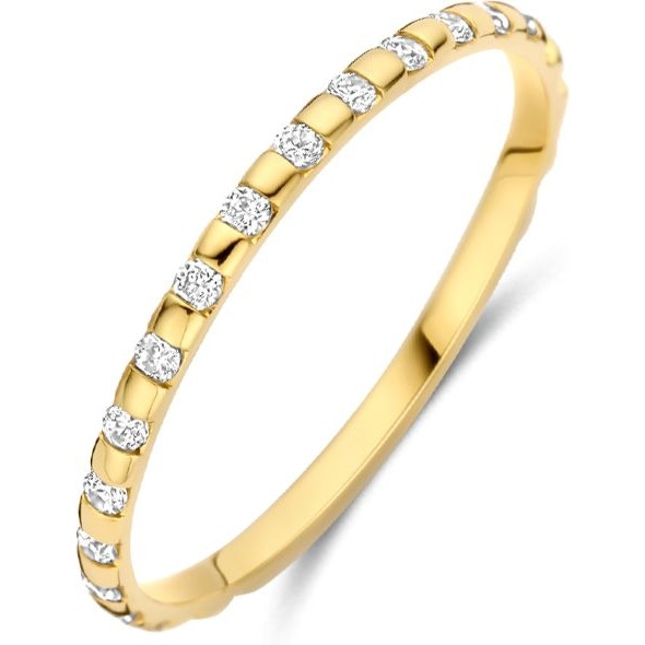 Blush 1268YZI 14k gouden ring met zirkonia 1,3 mm