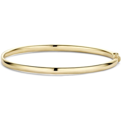 Blush 2155YGO 14k gouden ovale slavenarmband 65 mm