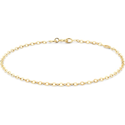 Blush 2265YGO 14k gouden schakelarmband 16,5-18,5 cm