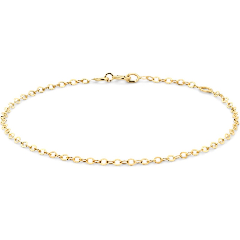 Blush 2265YGO 14k gouden schakelarmband 16,5-18,5 cm