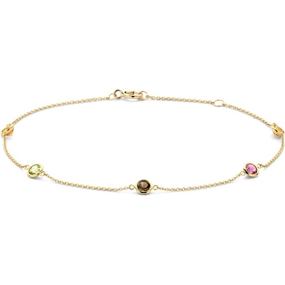 Blush 2266YFC 14k gouden armband met gekleurde stenen