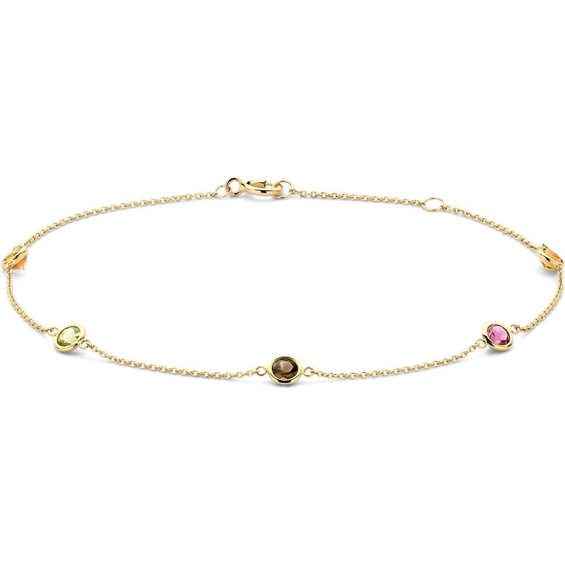 Blush 2266YFC 14k gouden armband met gekleurde stenen