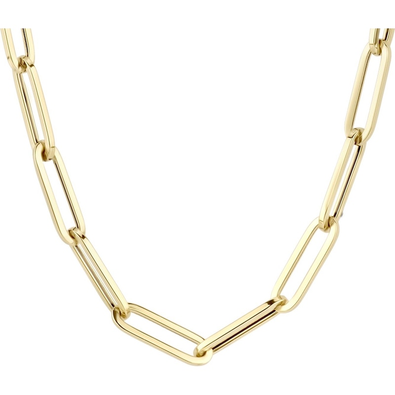 Blush 3130YGO 14k gouden closed forever schakelketting 45 cm