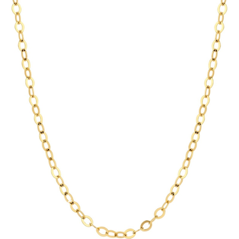 Blush 3198YGO 14k gouden jasseron schakelketting 42 cm