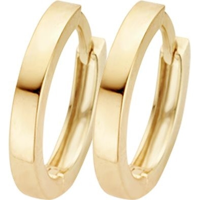 Blush 7202YGO 14k gouden oorringen 11,4 mm
