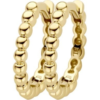 Blush 7264YGO 14k gouden oorringen bolletjes 11,7 mm