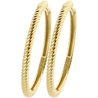 Blush 7287YGO 14k gouden oorringen 20 mm