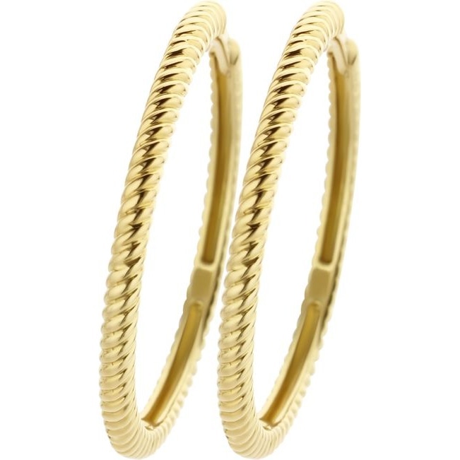 Blush 7287YGO 14k gouden oorringen 20 mm