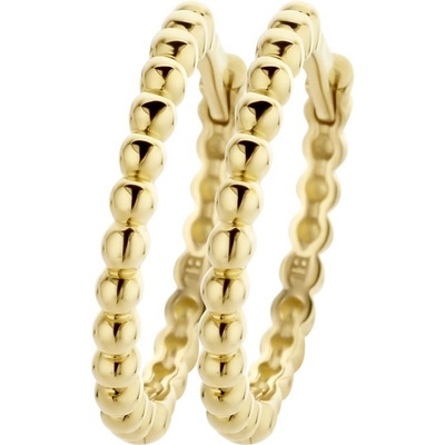 Blush 7291YGO 14k gouden oorringen bolletjes 20 mm