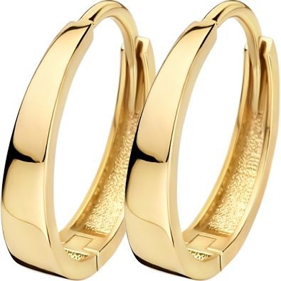 Blush 7379YGO 14k gouden oorringen 12 mm