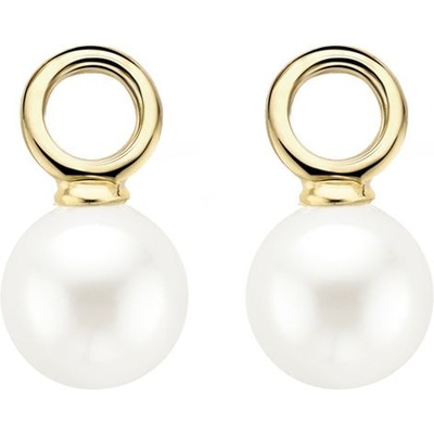 Blush 9046YPW 14k gouden oorbedels met parel 11,3 mm