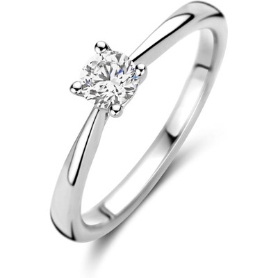 Blush LG1002W 14k witgouden ring met diamant lab grown