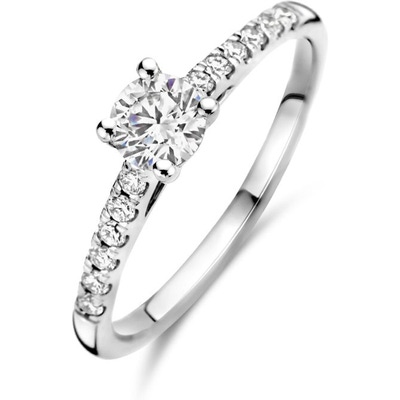 Blush LG1006W 14k witgouden ring met diamant lab grown