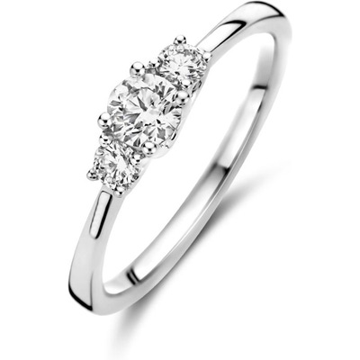 Blush LG1008W 14k witgouden ring met diamant lab grown