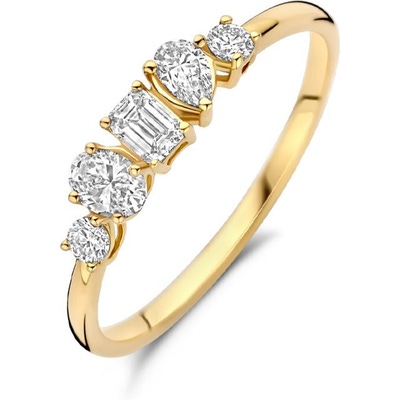 Blush LG1032Y 14k gouden ring met diamant lab grown