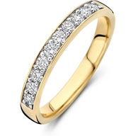 Blush LG1035Y 14k gouden rijring met diamant lab grown