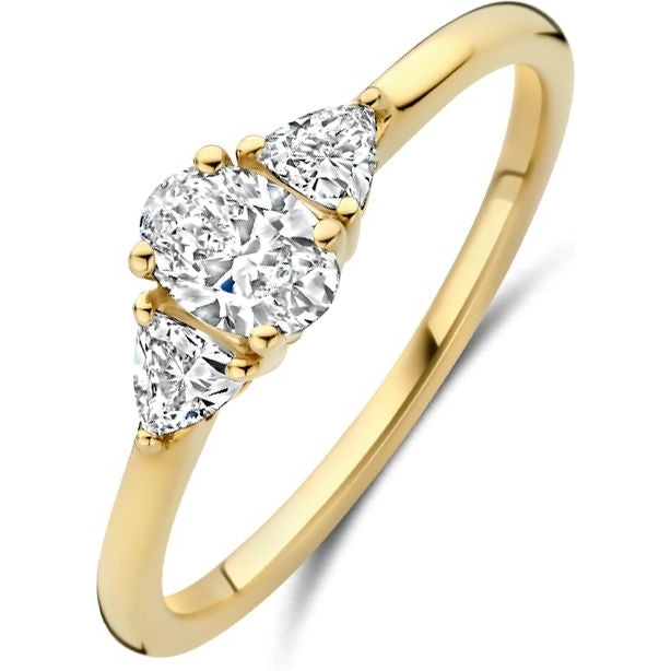 Blush LG1039Y 14k gouden ring met diamant lab grown