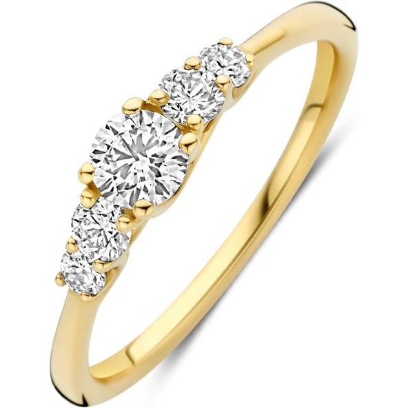 Blush LG1044Y 14k gouden ring met diamant lab grown