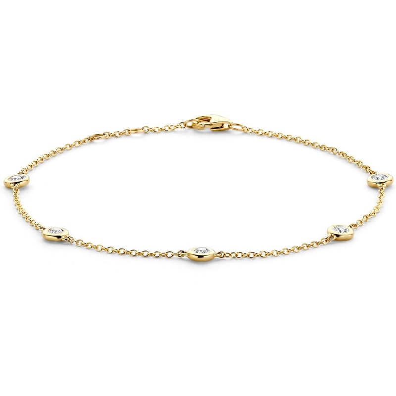 Blush LG2002Y 14k gouden armband met diamant lab grown