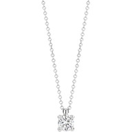 Blush LG3001W 14k witgouden ketting diamant lab grown