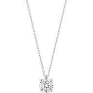 Blush LG3003W 14k witgouden ketting diamant lab grown