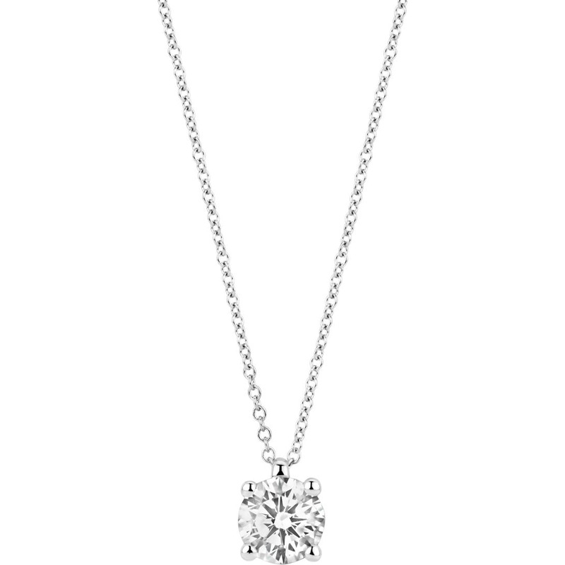 Blush LG3003W 14k witgouden ketting diamant lab grown