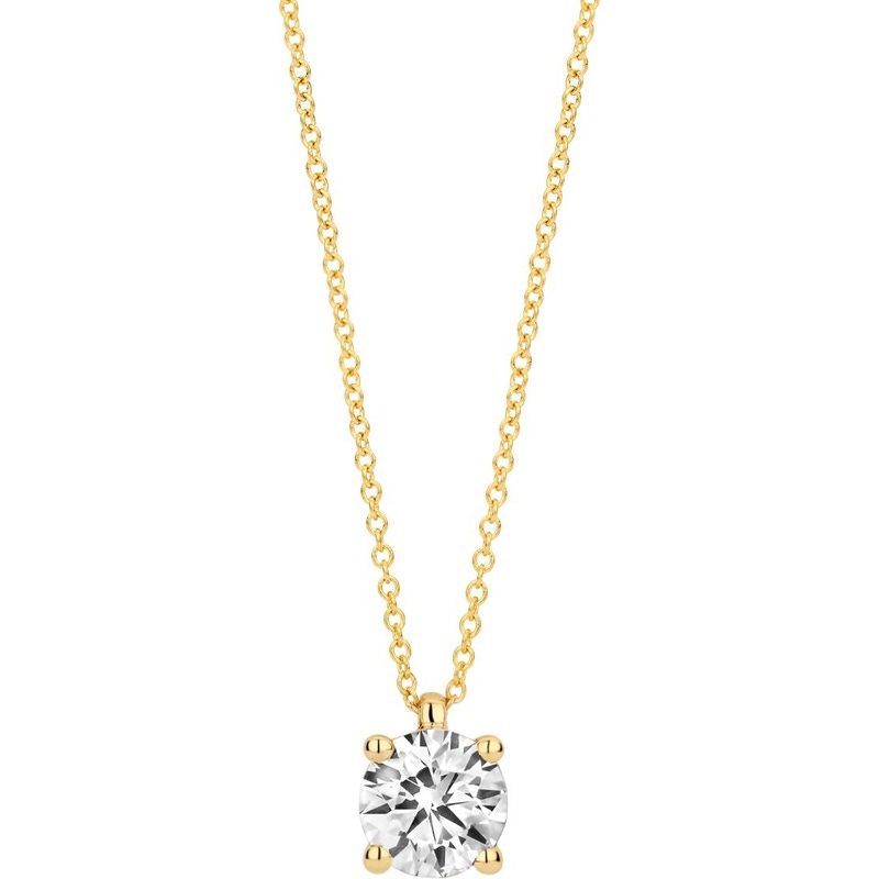 Blush LG3004Y 14k gouden ketting diamant lab grown