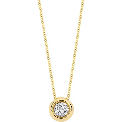 Blush LG3007Y 14k gouden ketting met diamant lab grown