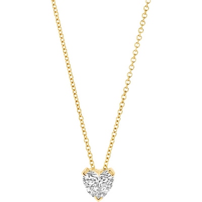 Blush LG3011Y 14k gouden ketting met diamant lab grown