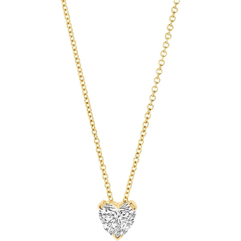 Blush LG3011Y 14k gouden ketting met diamant lab grown