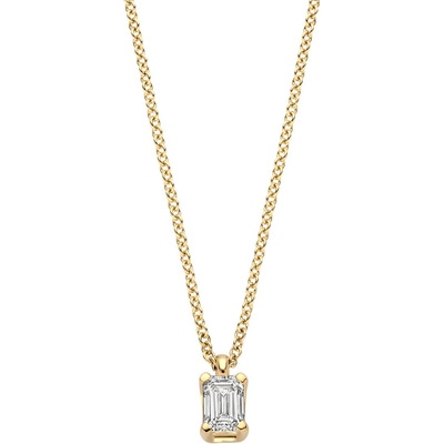 Blush LG3016Y 14k gouden ketting met diamant lab grown