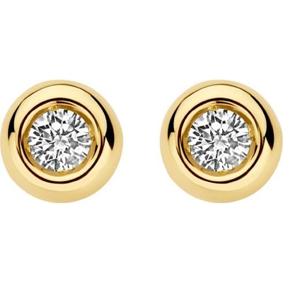 Blush LG7005Y 14k gouden oorknopjes diamant lab grown