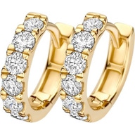 Blush LG7031Y 14k gouden oorringen diamant lab grown