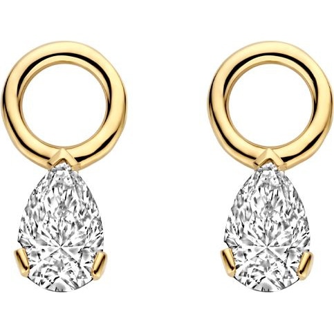 Blush LG9004Y 14k gouden oorbedels diamant lab grown