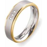 Boccia 0134-04 Titanium damesring met 0,015 ct diamant