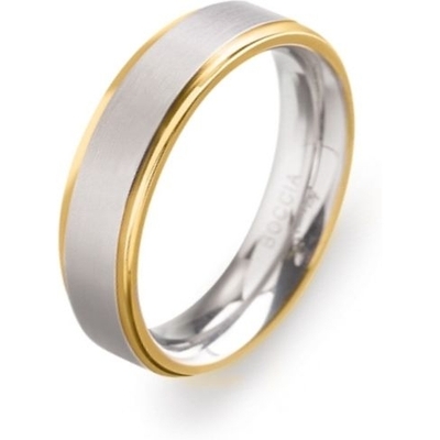 Boccia 0134-05 Titanium bicolor ring