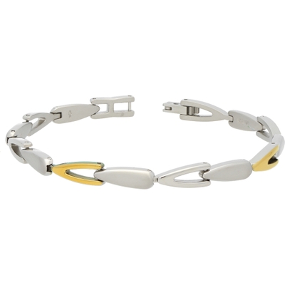 03033-02 Titanium bicolor schakelarmband 20 cm