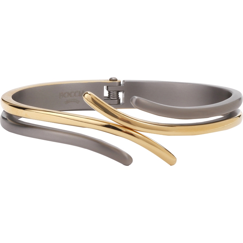 Boccia 0396-03 Bicolor titanium armband 64 mm
