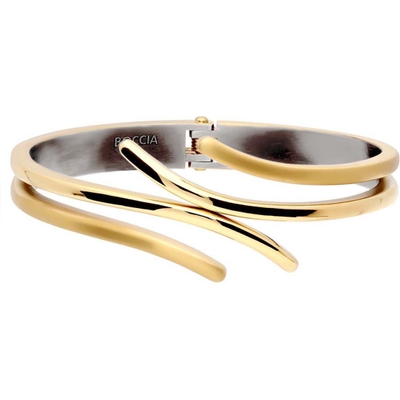 0396-04 Titanium goudkleurige damesarmband