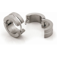 0503-02 Titanium oorringen 15 mm