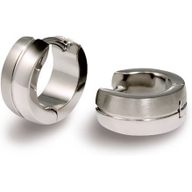 0505-05 Titanium oorringen 12 mm