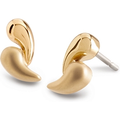 05082-03 Titanium goudkleurige oorknopjes 3 mm