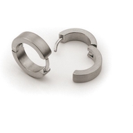 0510-01 Titanium oorringen 13 mm