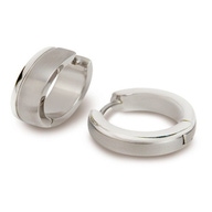 0539-11 Titanium oorringen 16 mm