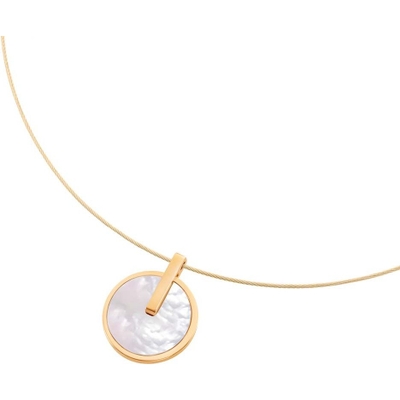 07028-02 Titanium hanger met parelmoer