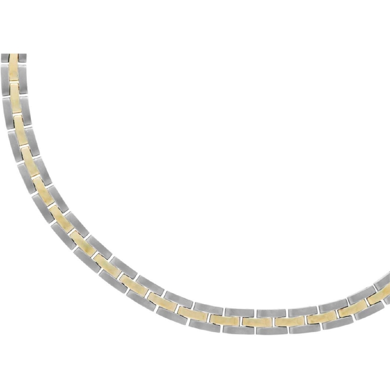 Boccia 08060-02 Titanium bicolor schakelketting 45 cm