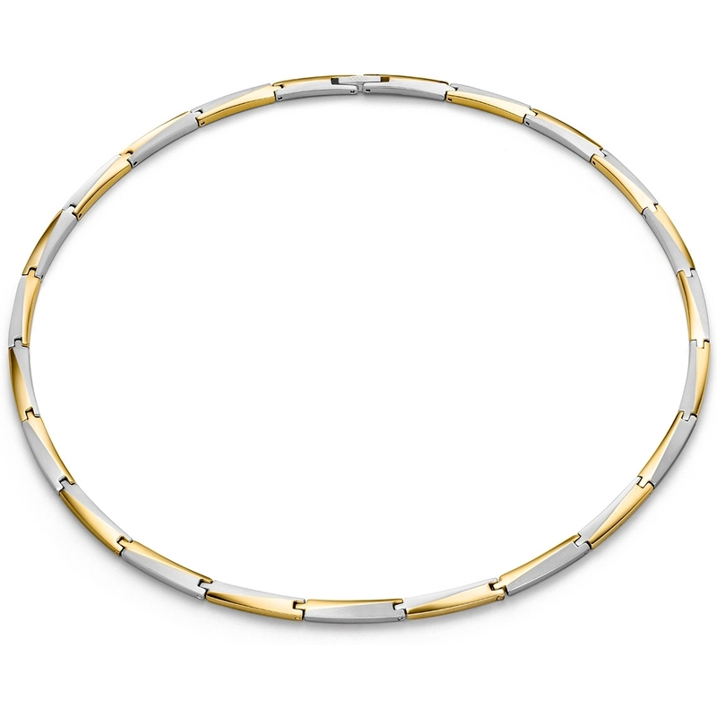 Boccia 08076-02 Titanium bicolor schakelketting 50 cm