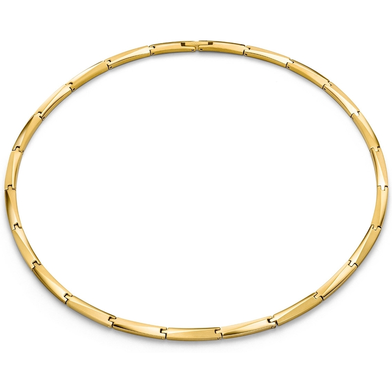 Boccia 08076-03 Titanium goudkleurige schakelketting 50 cm